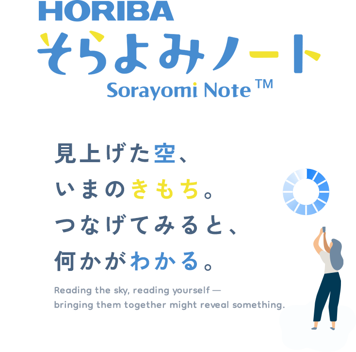 そらよみノート - 見上げた空、いまのきもち。つなげてみると、何かがわかる。